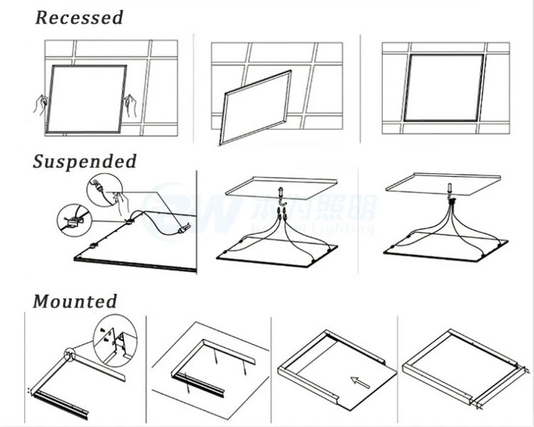 suspended ceiling light diffuser