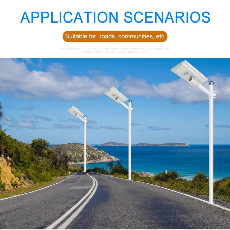 semi integrated solar street light semi integrated solar street light