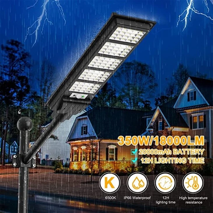 Solar Street Light 90W ABS Body