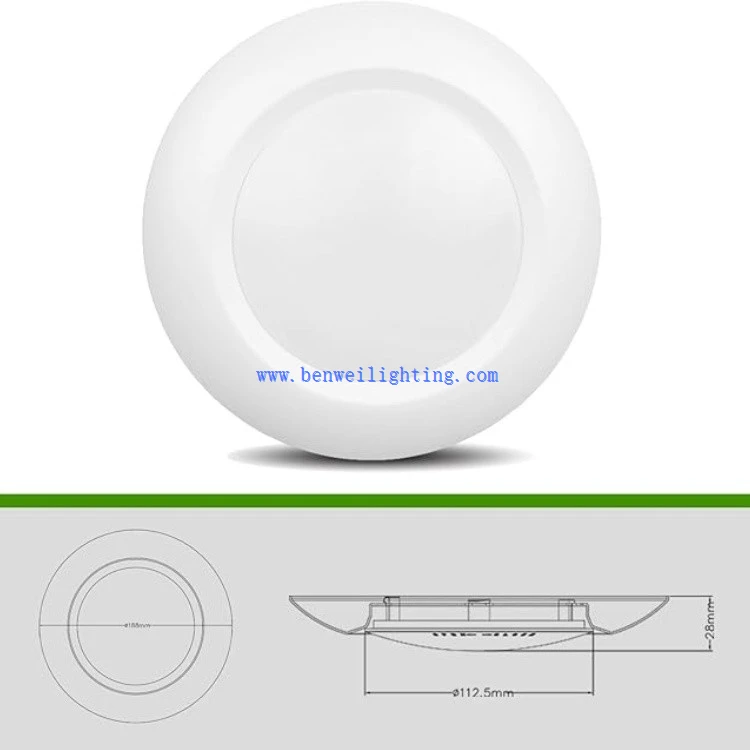 125LM/W 10W 20mm LED Down Light