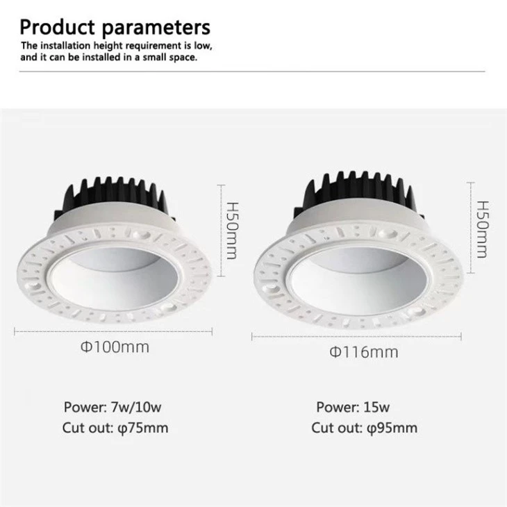 Bezelless LED Downlight factory
