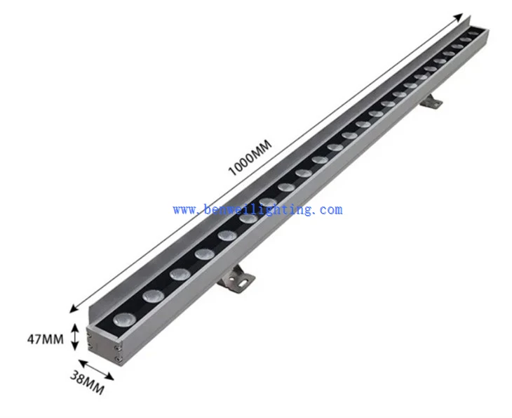 led wall washer light