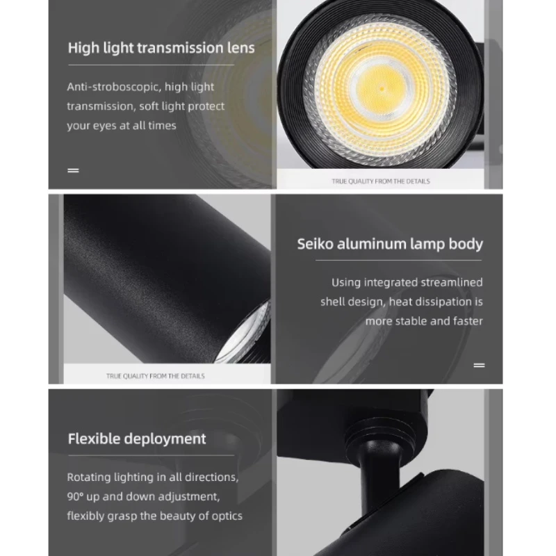 Adjustable Indoor Rail Spot LED Track Light Adjustable Indoor Rail Spot LED Track Light