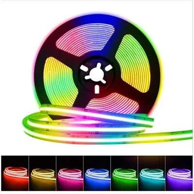 Mitmevärviline LED valgusriba 10W
